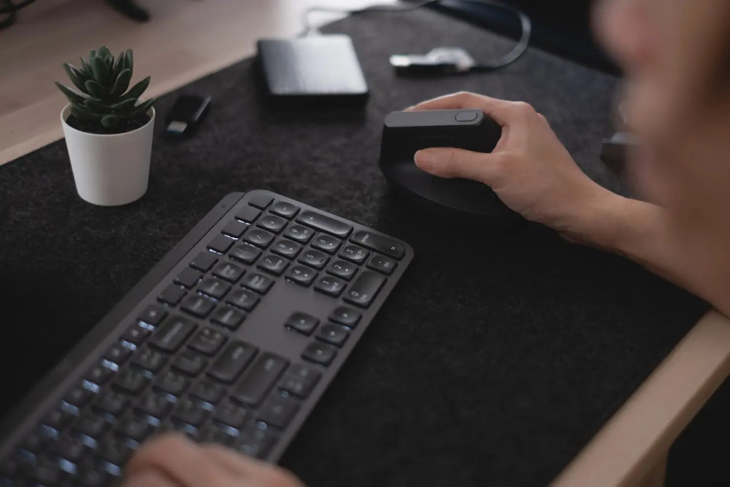 Teclado e mouse