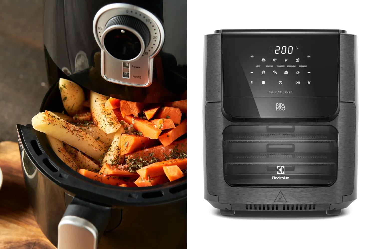 Air fryer comparação